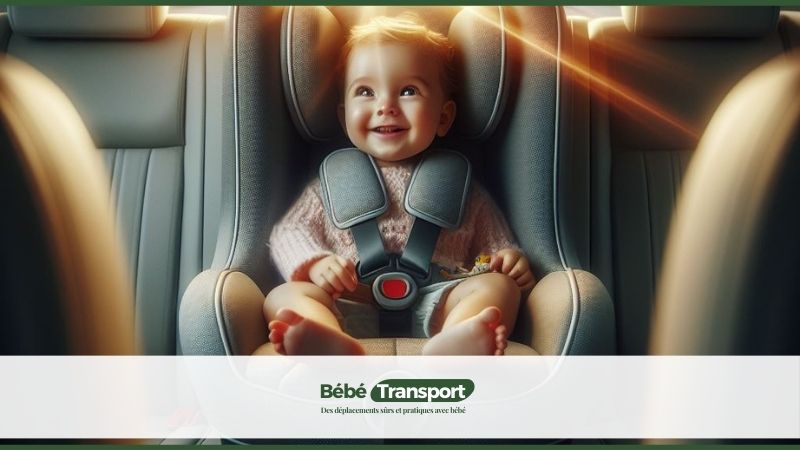 Après l'achat d'un siège auto pour bébé, il est absolument interdit et dangereux de l'installer face à la route.