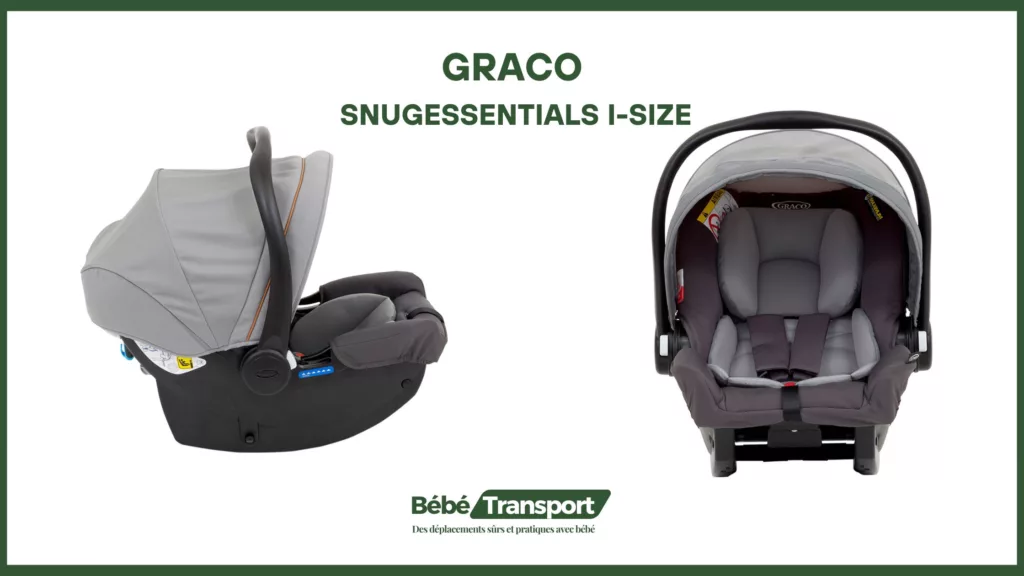 Graco Siège d'auto pour bébé SnugEssentials i-Size 40-75 cm