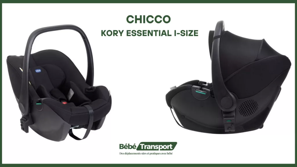 Kory Essential i-Size de Chicco : Siège auto bébé (0 - 13 kg)