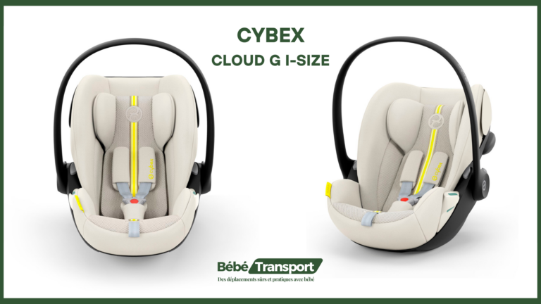 Siège Auto Bébé CYBEX Coque Cloud G i-Size : Sécurité et Confort