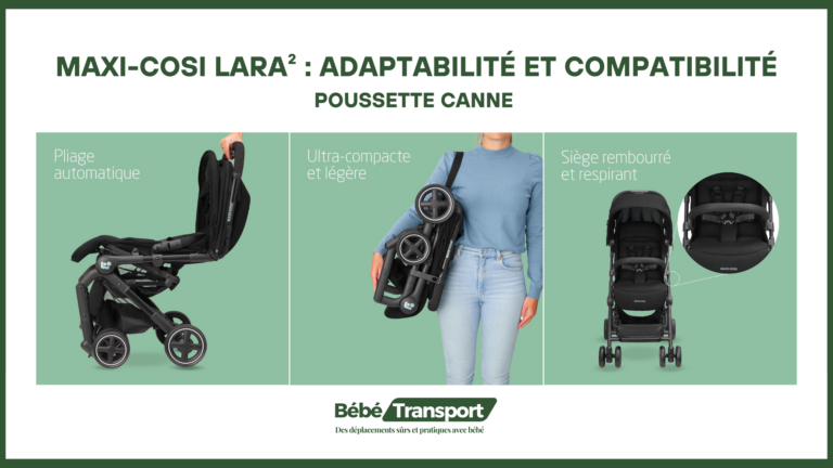 La Maxi-Cosi Lara² Poussette canne idéale. Test complet. Avis, comparatif et conseils d'achat.